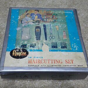 Raycine 274 Series A Vintage Hair Cutting Set Working